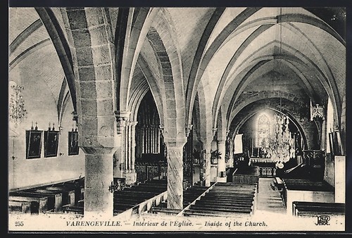 Cpa varengeville intérieur - cpa, varengeville,