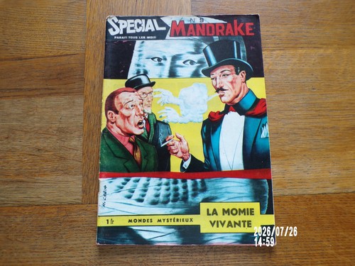 Special mandrake magicien - mandrake, le