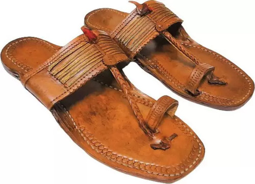 Mocassin kolhapuri cuir - mocassin,
