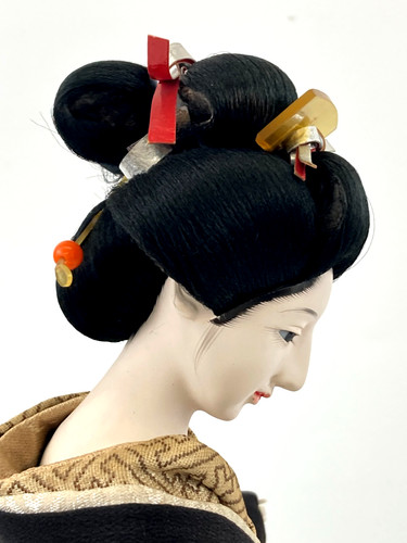 Poupée japonaise oyama geisha - poupée,
