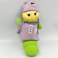 Ancien Doudou peluche Luciole vert pyjama JEMINI HASBRO 1985 - 34937