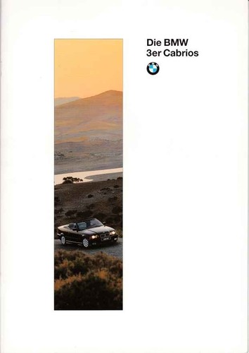 Catalogue brochure bmw - serie, 3