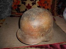 CASQUE ALL CAMOUFLE 3 TON WH MLE 1940 PROVIENT NORMANDIE