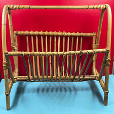 Porte revue rotin  vintage