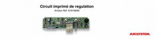 Circuit imprime de regulation Ariston 61018940