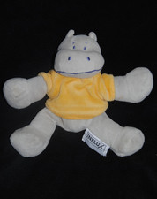 Doudou hippopotame gris - hippopotame,