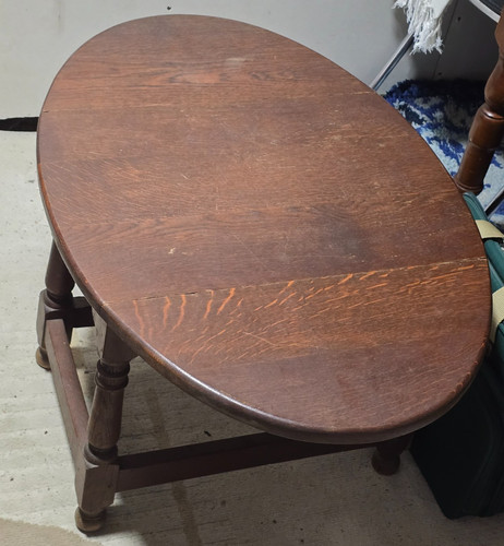 Lot 011 table basse - basse, ovale