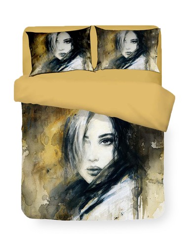 Housse couette sateen - housse, hd