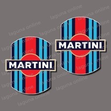 autocollant décalcomanie résistant aux intempéries logo martini racing team b...