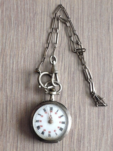 Montre gousset argent - montre,