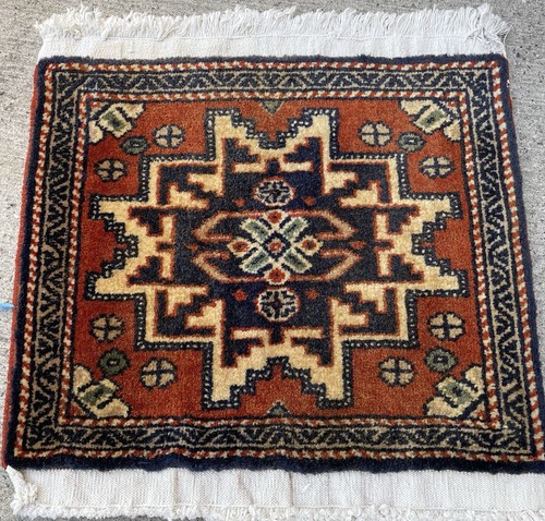 Tapis carré 44x44cm persan - tapis,