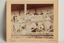 Photographie Courses d'Aix-les-Bains Georges Ier Roi Grèce Desgranges (70178)