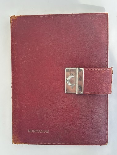 Ancien porte document cuir - ancien,