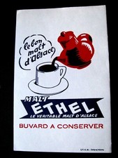 BUVARD Malt ETHEL Le bon Malt D'alsaces