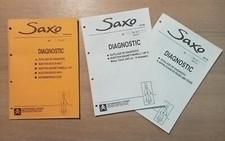 (339A) Manuel d'atelier CITROEN Saxo - Diagnostic, Outillage... 1996.