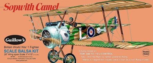 Sopwith camel guillow - guillow's,