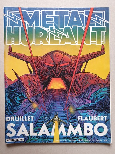Métal hurlant druillet - hurlant, n°48