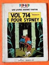 Un trésor pour les Tintinophiles ! POP HOP TINTIN "Vol 714 pour Syddey" de 1971
