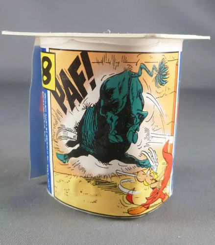 Asterix pot de yoghourt - asterix,