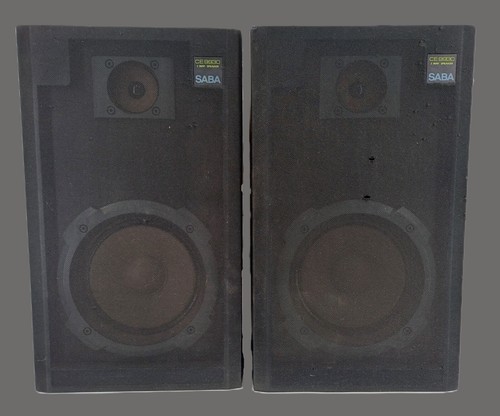 Lot enceintes noires - 2,