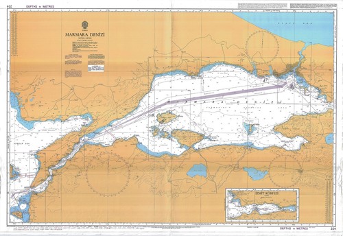 Carte maritime admiralty 224 - carte,