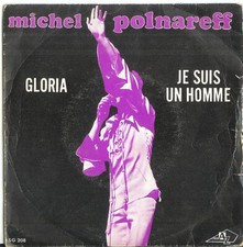 MICHEL POLNAREFF - DISQUE VINYLE 45 TOURS - DISQUE AZ - JE SUIS UN HOMME