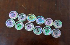 Lot de 12 Boutons anciens en