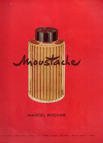 Publicite parfum moustache - ad,