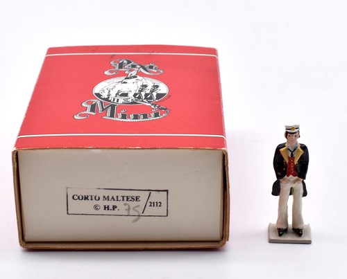 Corto maltese figurine - corto, plomb