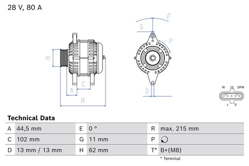 Bosch alternateur - bosch,