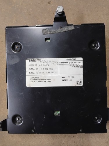 Amplificateur bmw e46 alpine - amplificateur,
