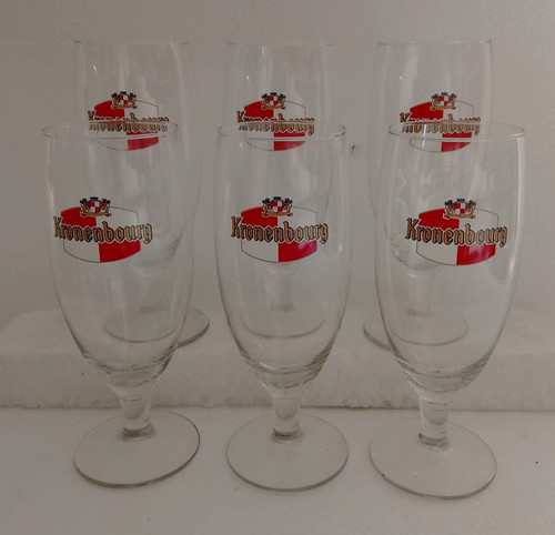 Lot verres bière 30 cl - 6,