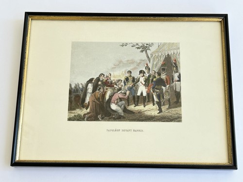 Superbe ancien tableau gravure - superbe,