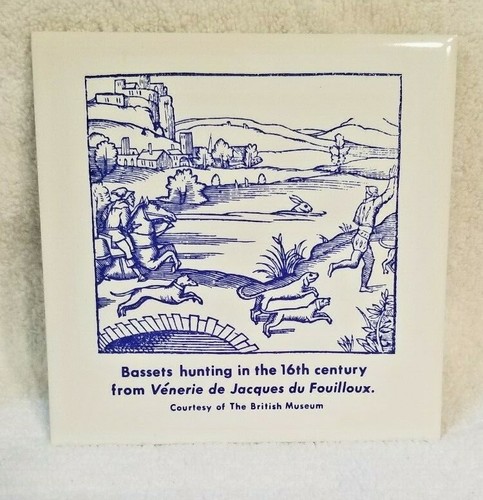 Bassets hunting 16th - hunting, century