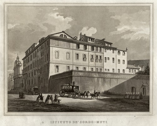 Rome hôpital pour taubstumme - pour,