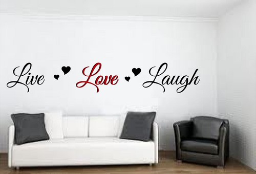 Live love laugh hearts - laugh,
