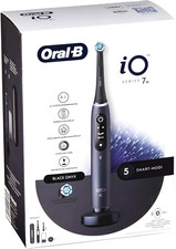 Oral-B iO 7W Brosse à Dents Electrique Sans Fil Connectée Noire Neuve Scellée