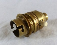 Ancienne Douille Laiton avec