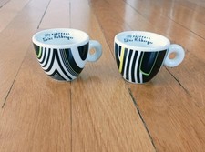2 Tasses Illy Tobias Rehberger Collection Collector Café Expresso Cappuccino
