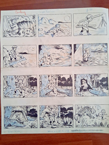 Planche originale - planche, bd