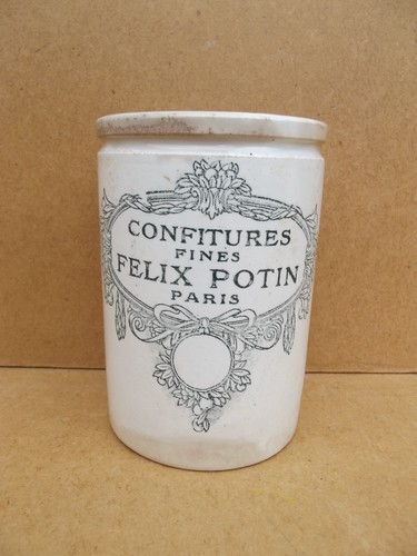 Ancien pot confiture - ancien, félix