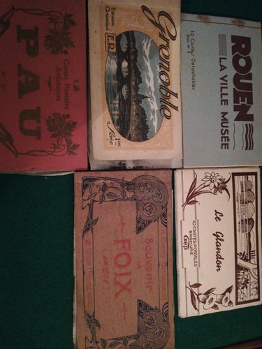 Lot carnet carte - carte, postale