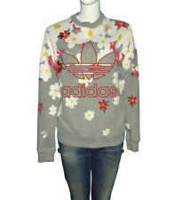 ADIDAS PHARELL WILLIAMS sweat coton gris Taille : Small