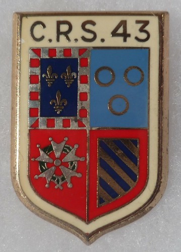 Insigne badge police obsolète - police,