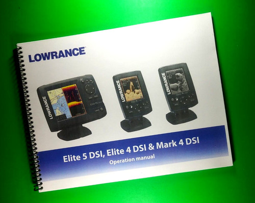 Manual for lowrance elite - manual,