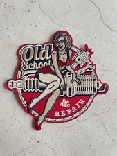 PATCH ECUSSON BRODE PIN UP OLD SCHOOL REPART ROCKABILLY THERMOCOLLANT BIKER.