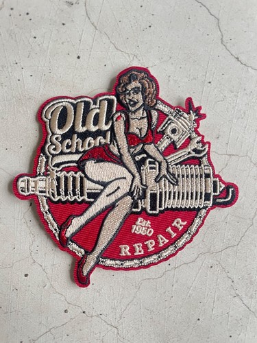 Patch ecusson brode pin - up, old
