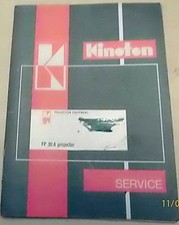  DOCUMENTATION / SERVICE  KINOTON FP30A / LIVRET 17 PAGES
