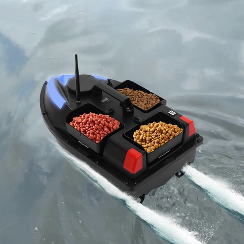 Bait boat with - boat, depth
