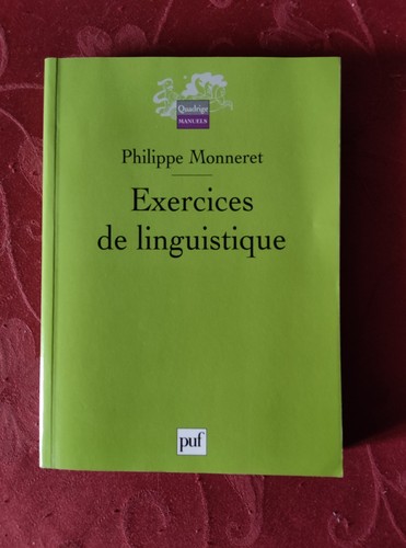 Exercices linguistique p - de,